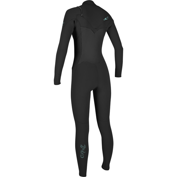 2024 O'Neill Mujer Epic 3/2mm Chest Zip Gbs Neopreno 5355 - Black